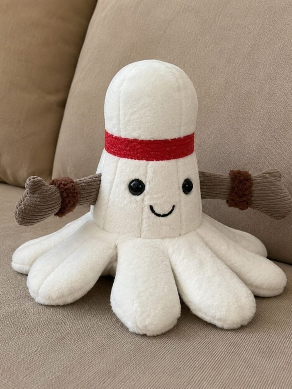 Jellycat Amuseables Badminton Stuffed Toy Badminton Plush for Sports Fans